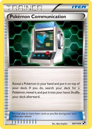 Pokemon Communication (99/114) [Black & White: Base Set] - Trinity Hobby