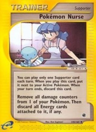 Pokemon Nurse (145/165) [Expedition: Base Set] - Trinity Hobby