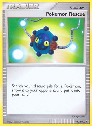 Pokemon Rescue (115/127) [Platinum: Base Set] - Trinity Hobby