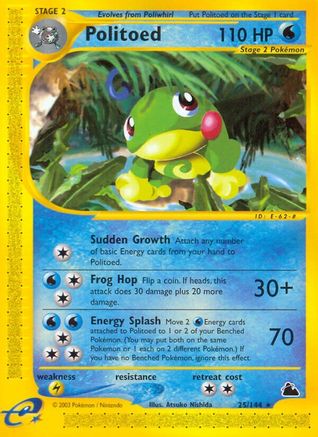 Politoed (25/144) [Skyridge] - Trinity Hobby