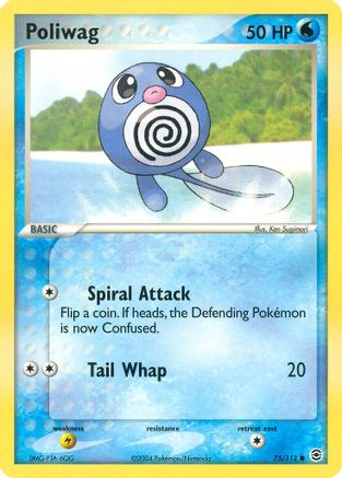 Poliwag (75/112) [EX: FireRed & LeafGreen] - Trinity Hobby