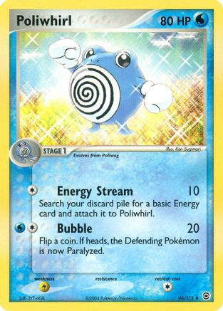 Poliwhirl (46/112) [EX: FireRed & LeafGreen] - Trinity Hobby