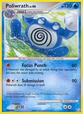 Poliwrath (35/146) [Diamond & Pearl: Legends Awakened] - Trinity Hobby