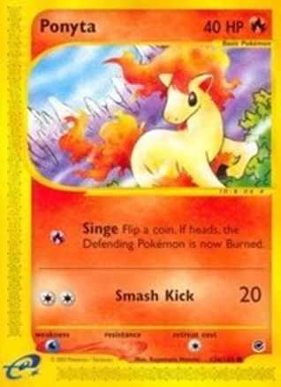 Ponyta (126/165) [Expedition: Base Set] - Trinity Hobby