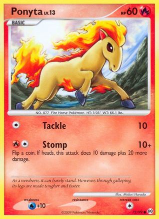 Ponyta (72/99) [Platinum: Arceus] - Trinity Hobby