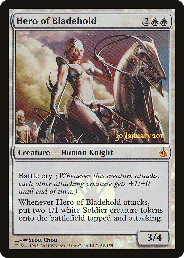 Héros de Bladehold [Avant-première assiégée de Mirrodin] 