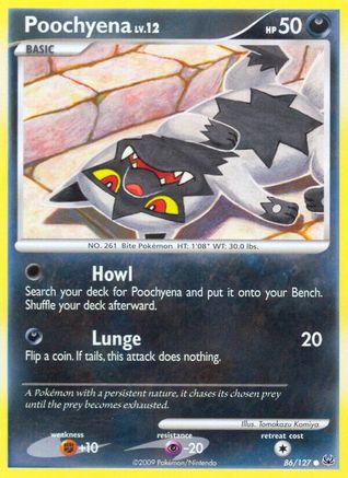Poochyena (86/127) [Platinum: Base Set] - Trinity Hobby