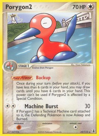 Porygon2 (25/113) (Stamped) [EX: Delta Species] - Trinity Hobby
