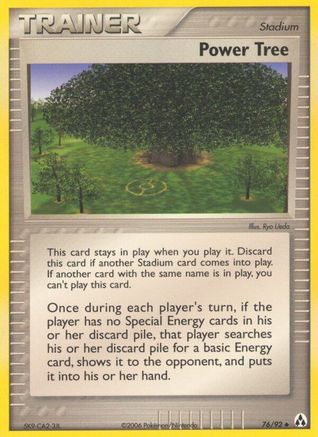 Power Tree (76/92) (Stamped) [EX: Legend Maker] - Trinity Hobby
