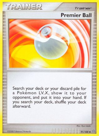 Premier Ball (91/100) [Diamond & Pearl: Stormfront] - Trinity Hobby