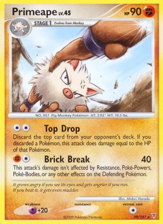 Primeape (39/147) [Platinum: Supreme Victors] - Trinity Hobby