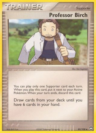 Professor Birch (80/108) (Stamped) [EX: Power Keepers] - Trinity Hobby