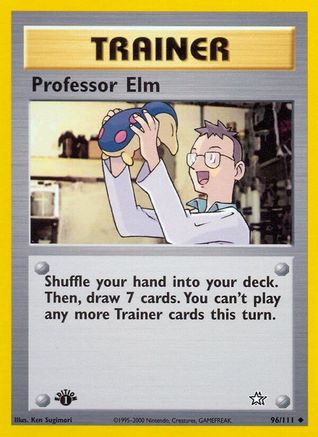 Professor Elm (96/111) [Neo Genesis 1st Edition] - Trinity Hobby