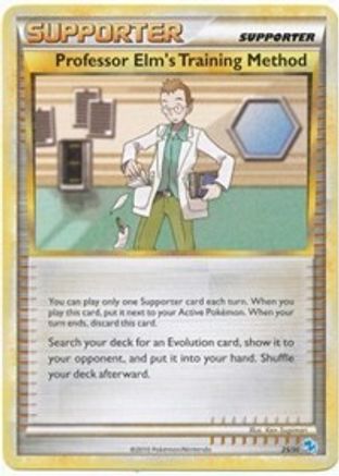 Professor Elm's Training Method (25/30) [HeartGold & SoulSilver: Trainer Kit - Gyarados] - Trinity Hobby