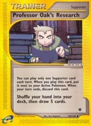 Professor Oak's Research (149/165) [Expedition: Base Set] - Trinity Hobby