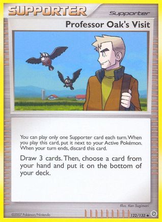 Professor Oak's Visit (122/132) [Diamond & Pearl: Secret Wonders] - Trinity Hobby