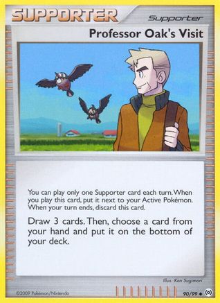 Professor Oak's Visit (90/99) [Platinum: Arceus] - Trinity Hobby