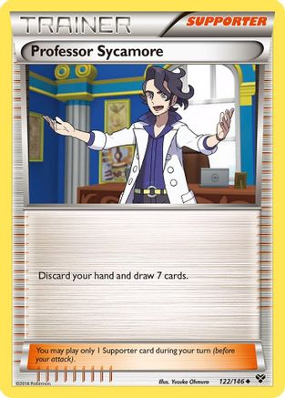 Professor Sycamore (122/146) [XY: Base Set] - Trinity Hobby