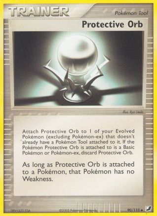 Protective Orb (90/115) (Stamped) [EX: Unseen Forces] - Trinity Hobby