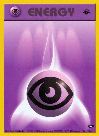 Psychic Energy (131/132) [Gym Challenge Unlimited] - Trinity Hobby