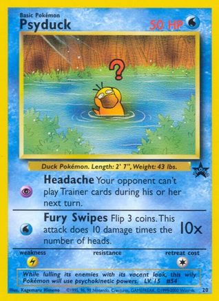 Psyduck (20) [Wizards of the Coast: Black Star Promos] - Trinity Hobby