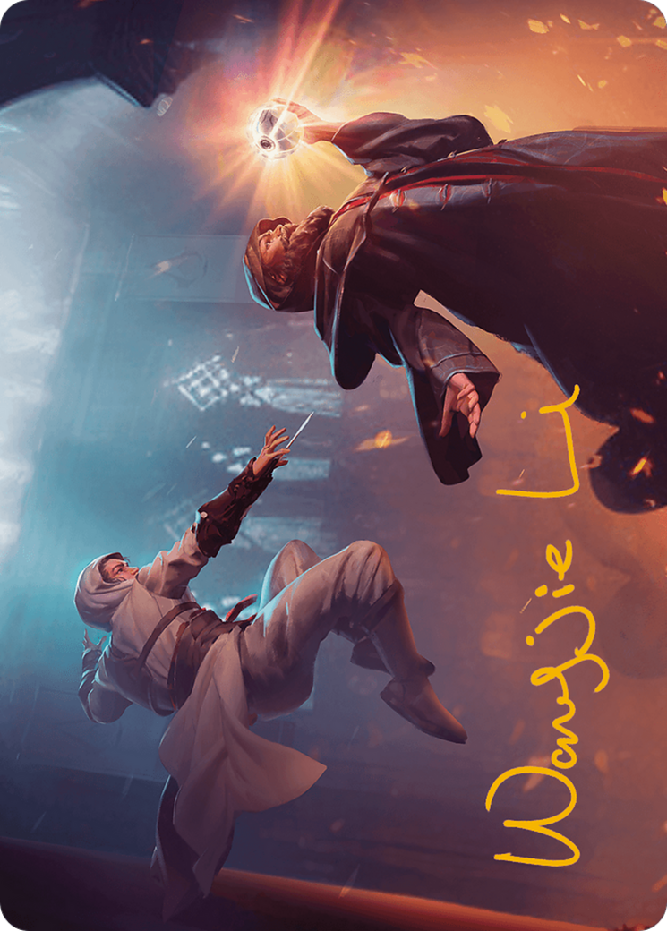 Mortify Art Card (Gold-Stamped Signature)  (ASACR-012) - [Assassin's Creed Art Series] (Borderless) - Trinity Hobby