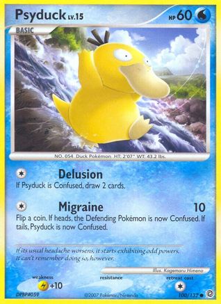 Psyduck (100/132) [Diamond & Pearl: Secret Wonders] - Trinity Hobby