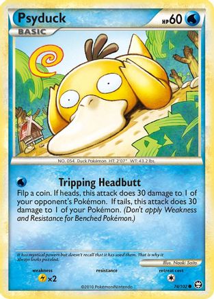 Psyduck (74/102) [HeartGold & SoulSilver: Triumphant] - Trinity Hobby