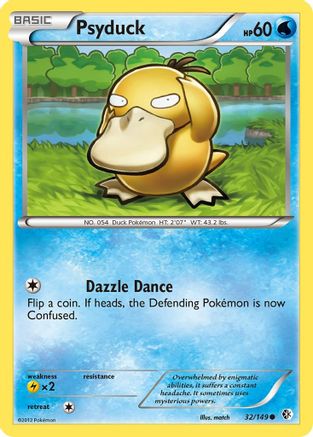 Psyduck (32/149) [Black & White: Boundaries Crossed] - Trinity Hobby