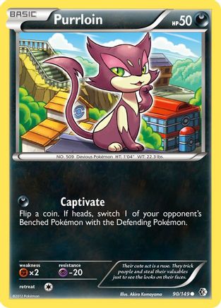 Purrloin (90/149) [Black & White: Boundaries Crossed] - Trinity Hobby