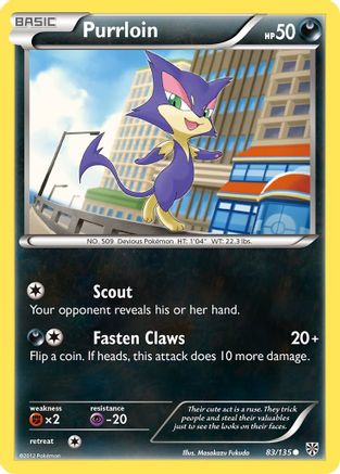 Purrloin (83/135) [Black & White: Plasma Storm] - Trinity Hobby