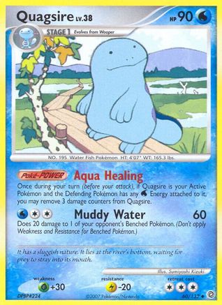 Quagsire (60/132) [Diamond & Pearl: Secret Wonders] - Trinity Hobby