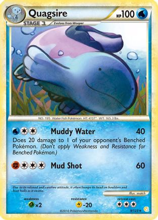 Quagsire (9/123) [HeartGold & SoulSilver: Base Set] - Trinity Hobby
