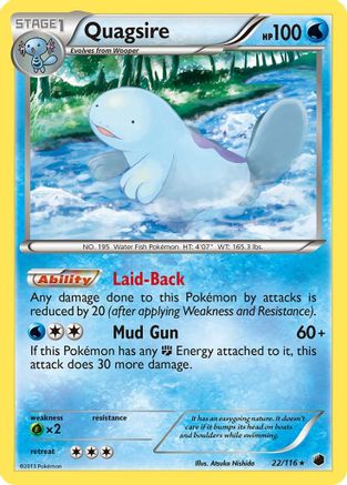 Quagsire (22/116) [Black & White: Plasma Freeze] - Trinity Hobby