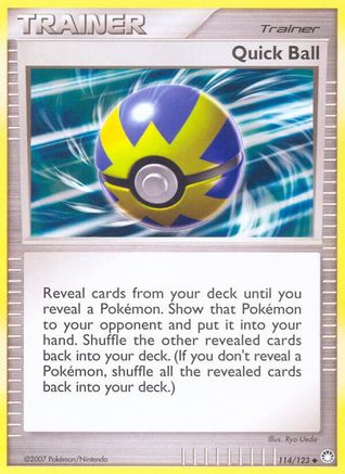 Quick Ball (114/123) [Diamond & Pearl: Mysterious Treasures] - Trinity Hobby