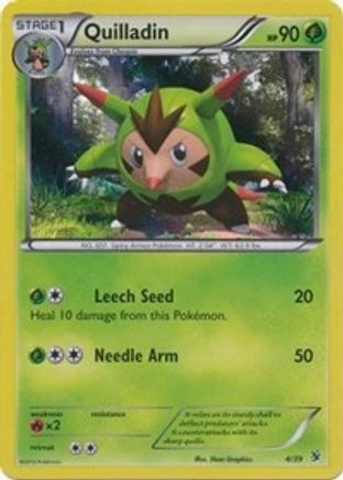 Quilladin (4/39) [XY: Kalos Starter Set] - Trinity Hobby