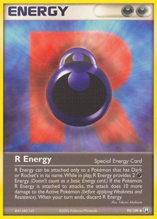 R Energy (95/109) [EX: Team Rocket Returns] - Trinity Hobby