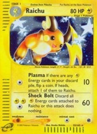 Raichu (25/165) [Expedition: Base Set] - Trinity Hobby
