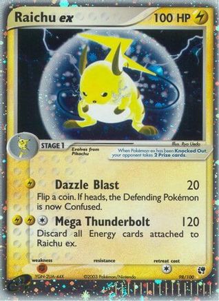 Raichu ex (98/100) [EX: Sandstorm] - Trinity Hobby