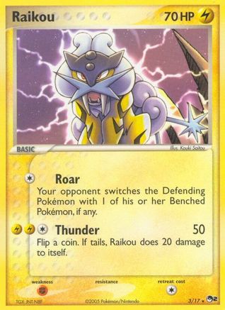 Raikou (3/17) [POP Series 2] - Trinity Hobby