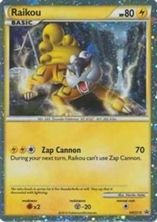 Raikou (HGSS19) [HeartGold & SoulSilver: Black Star Promos] - Trinity Hobby