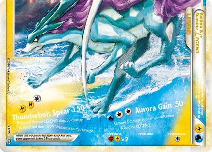 Raikou & Suicune LEGEND (93/95) [HeartGold & SoulSilver: Unleashed] - Trinity Hobby