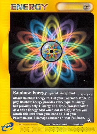 Rainbow Energy (144/147) [Aquapolis] - Trinity Hobby