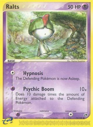 Ralts (74/100) [EX: Sandstorm] - Trinity Hobby