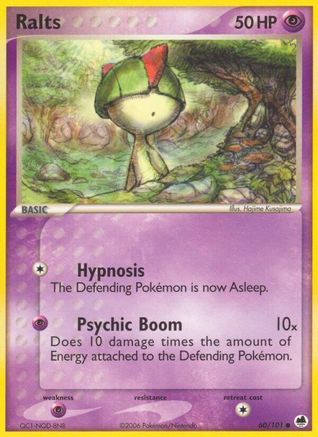 Ralts (60/101) [EX: Dragon Frontiers] - Trinity Hobby