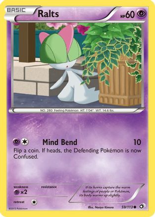 Ralts (59/113) [Black & White: Legendary Treasures] - Trinity Hobby