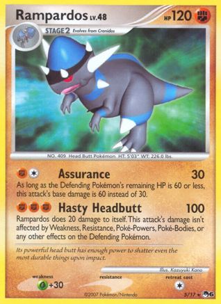 Rampardos (5/17) [POP Series 6] - Trinity Hobby
