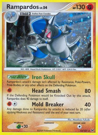 Rampardos (13/127) [Platinum: Base Set] - Trinity Hobby