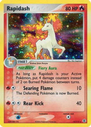Rapidash (13/112) [EX: FireRed & LeafGreen] - Trinity Hobby
