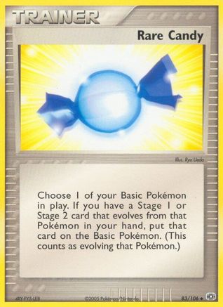 Rare Candy (83/106) (Stamped) [EX: Emerald] - Trinity Hobby